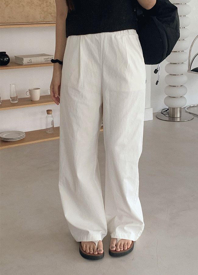 [추천!] Day cotton banding pants (3color)